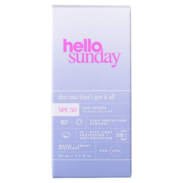 Cremă facială Hello Sunday SPF 50, 50 ml, textură ușoară