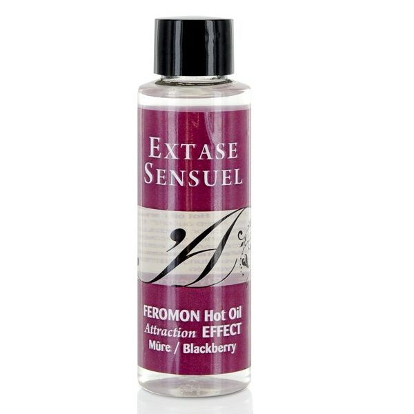 Ulei masaj, Extase Sensuel, efect căldură, feromoni, 100ml
