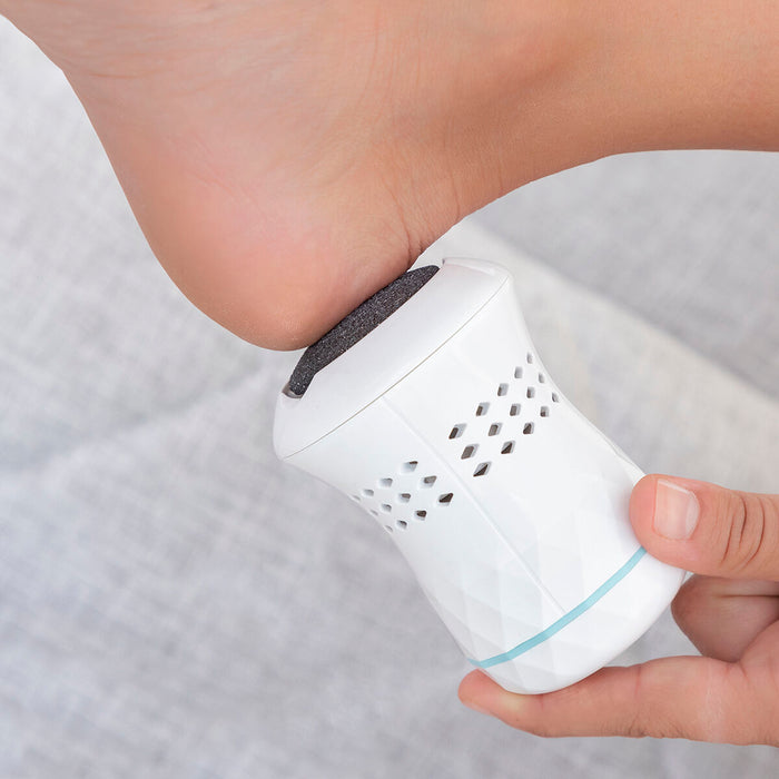 Pilă pedichiură electrică, Innovagoods, reîncărcabilă, aspirator integrat