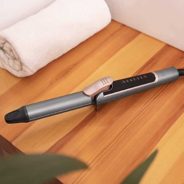 Placă de îndreptat părul Cecotec Bamba RitualCare 1000 Titanium, Negru/Roz, 50 W