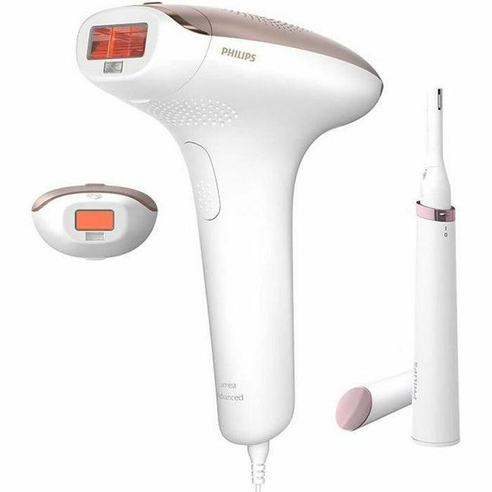 Epilator IPL Philips Lumea Advanced, 5 nivele intensitate, alb și rose gold