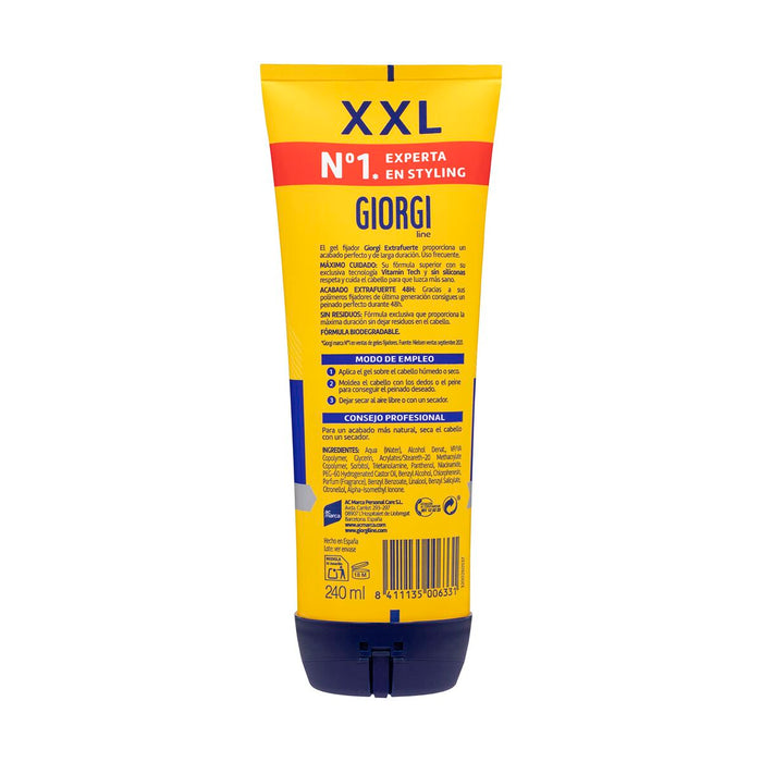 Gel de styling, Giorgi, Nº3, extra puternic, 240 ml