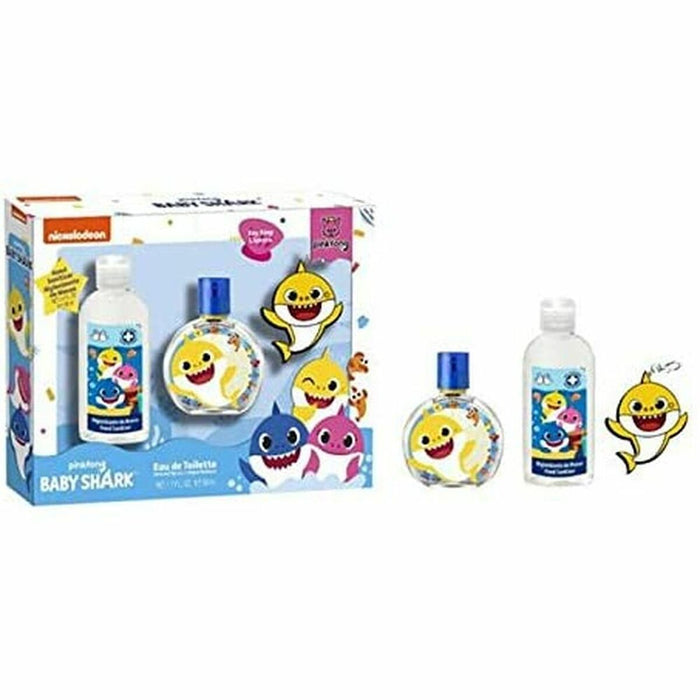 Set parfum copii, Baby Shark, EDT 3 piese