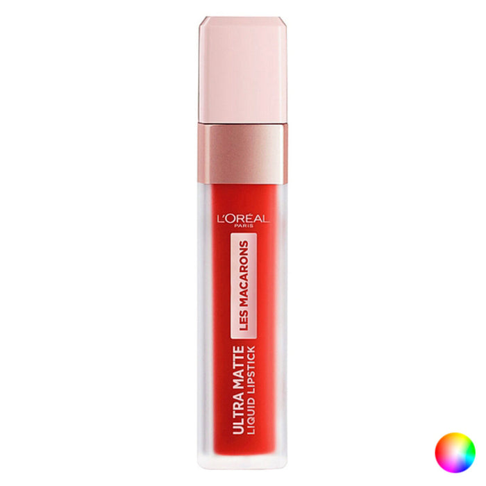 Ruj lichid, L'Oreal, Les Macarons, 8 ml, roșu