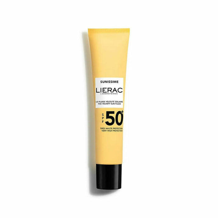 Lapte solar Lierac SUNISSIME, SPF 50, anti-îmbătrânire, 40 ml