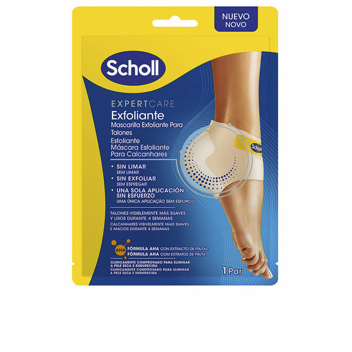 Mască exfoliantă călcâie, Scholl Expert Care, îngrijire intensă