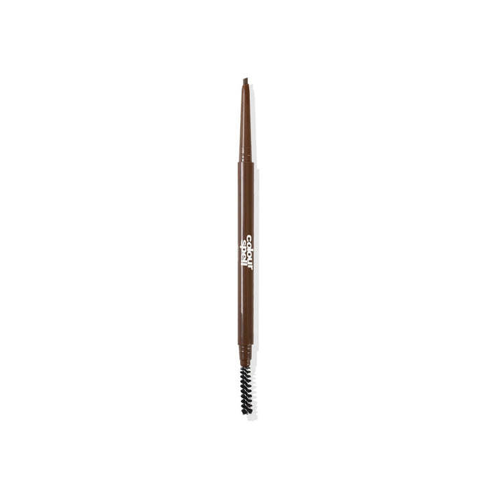 Creion pentru sprâncene Profusion Cosmetics Brow Craft, cu perie, maro închis, 0,07 g