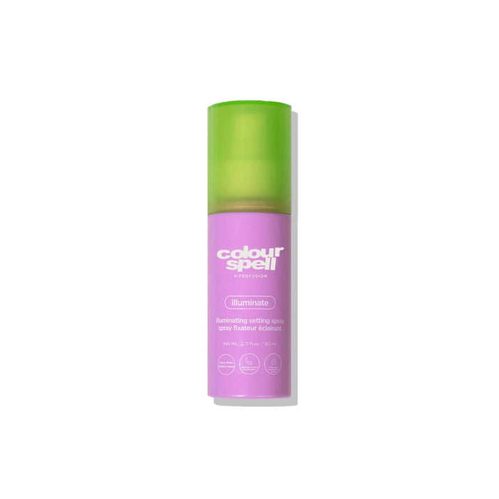 Spray de fixare a machiajului Profusion Cosmetics Colour Spell, iluminator, 80 ml