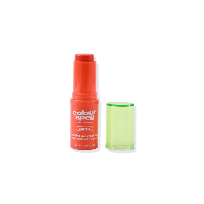 Balsam pentru buze și obraji 2-în-1 Profusion Cosmetics Colour Spell, nuanța Asteriod, 7,5 g