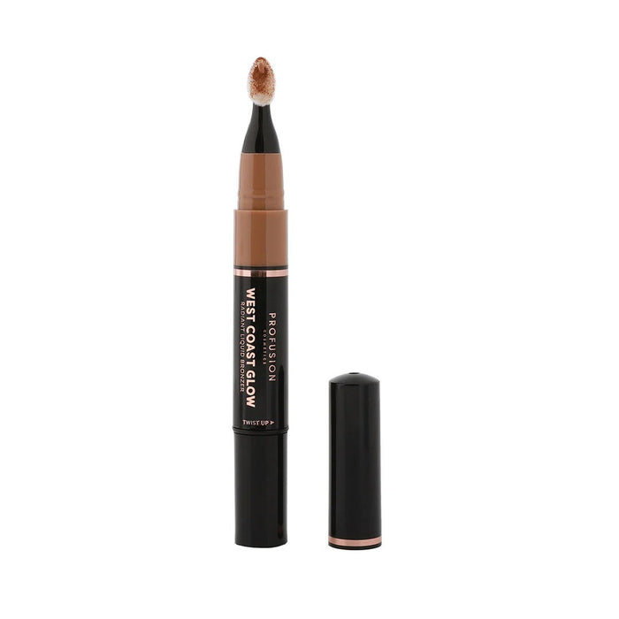 Bronzant lichid Profusion Cosmetics West Coast Glow, nuanța Newport, 2 ml
