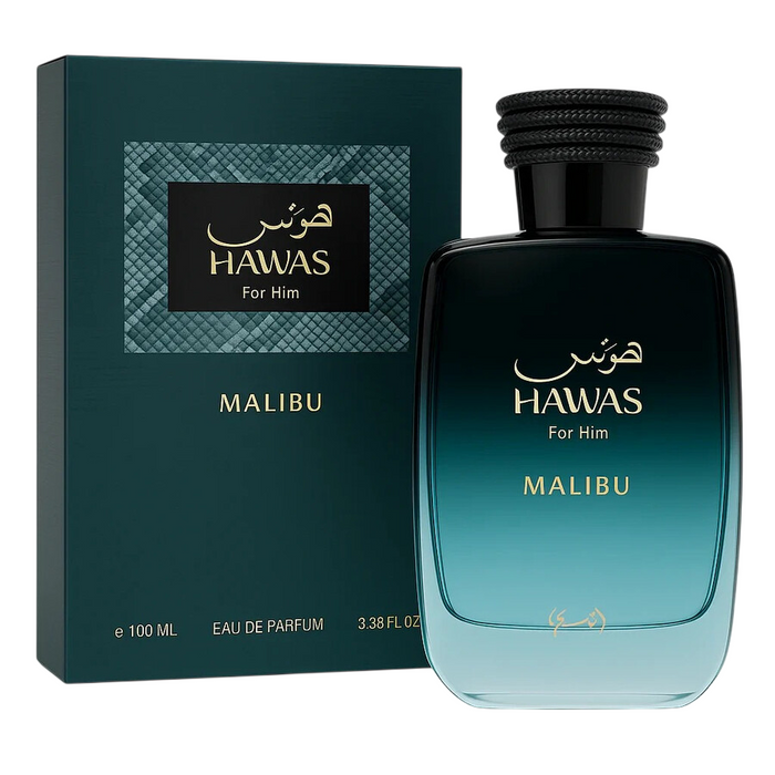 Apă de parfum Rasasi Hawas Malibu, pentru bărbați, 100 ml