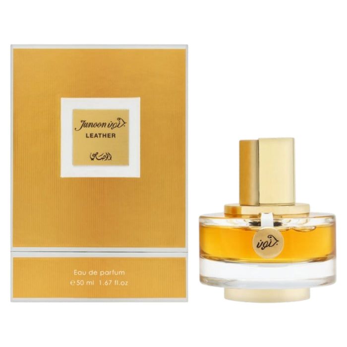 Apă de parfum Rasasi Junoon Leather, pentru femei, 50 ml