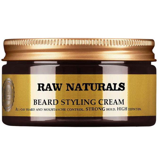 Cremă pentru stylingul bărbii Raw Naturals Beard Styling, fixare puternică, definire, 100 ml