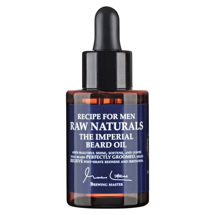 Ulei pentru barbă Raw Naturals The Imperial, 100% vegan, netezitor și emolient, 50 ml