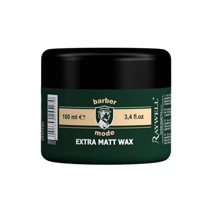 Ceară de păr Raywell Barber Mode Extra Matt Wax, efect mat, 100 ml