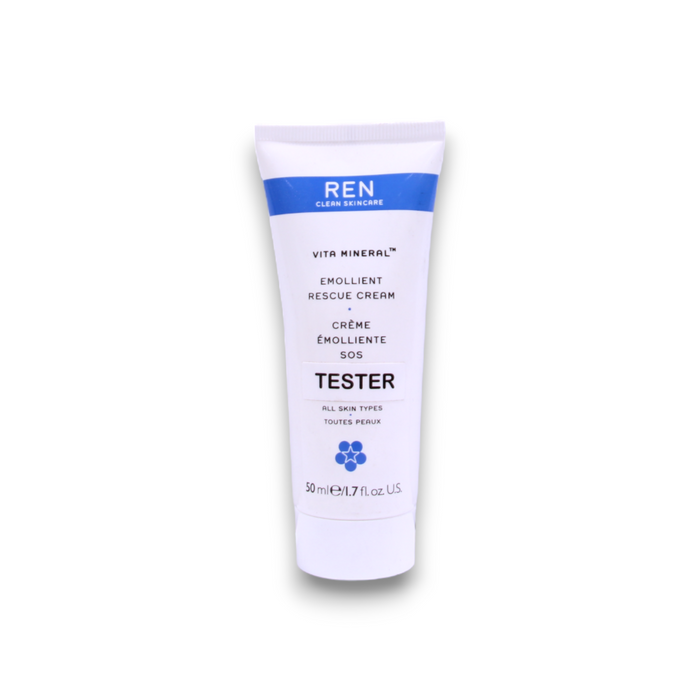 Cremă de față Ren Vita Mineral SOS, hidratantă, emolientă, pentru toate tipurile de ten, 50 ml, tester