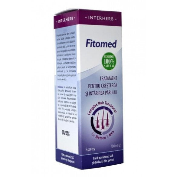 Tratament pentru păr Interherb Fitomed, spray pentru scalp, 100 ml