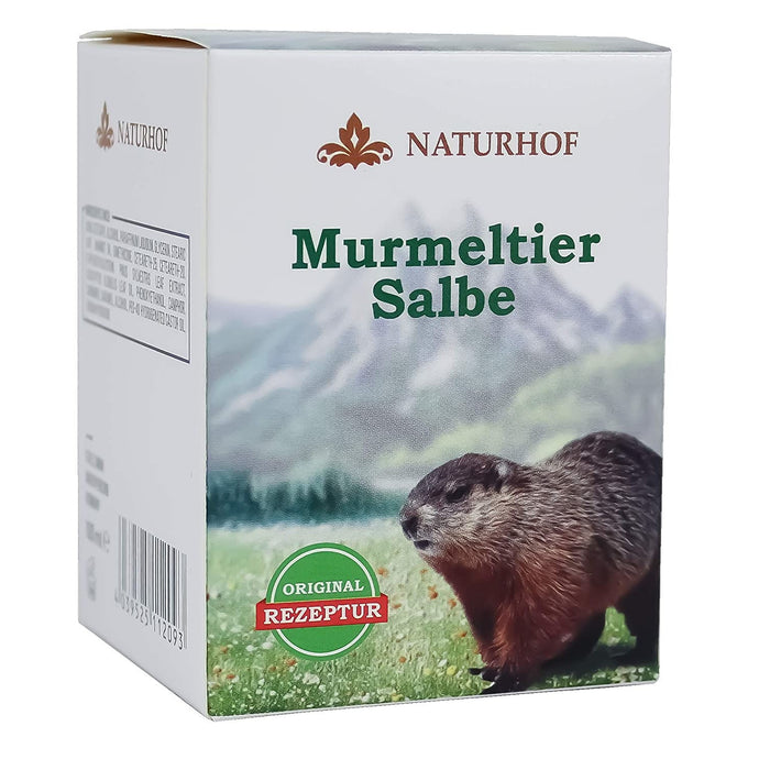 Crema cu grăsime de marmotă, Naturhof, 100 ml, pentru hidratarea pielii normale și uscate