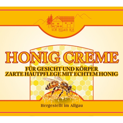 Cremă de față și corp Vom Pullach Hof Honig Creme, cu miere, 250 ml