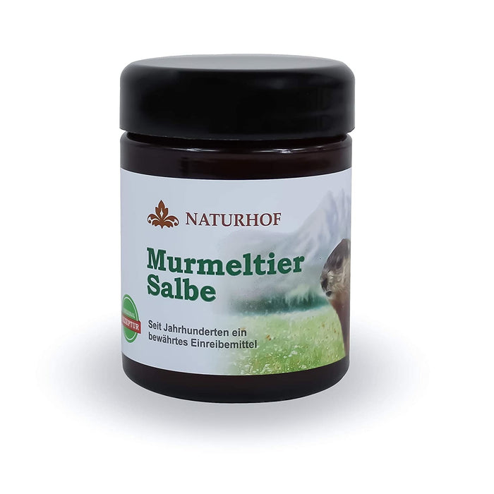 Crema cu grăsime de marmotă, Naturhof, 100 ml, pentru hidratarea pielii normale și uscate