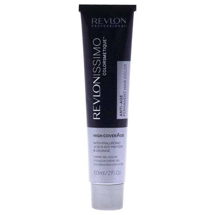 Vopsea permanentă de păr Revlon Revlonissimo Colorsmetique, nuanța 5.35 Light Amber Brown, cu acoperire ridicată, 60 ml