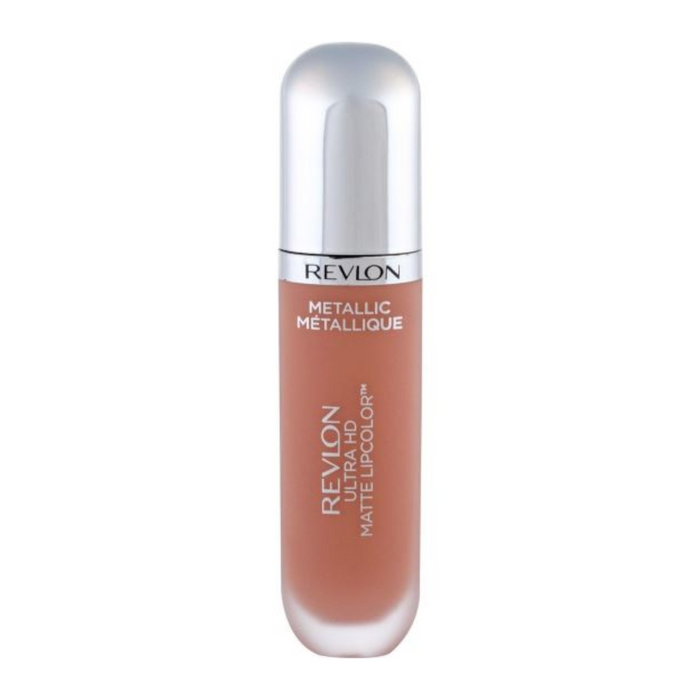 Ruj lichid Revlon Ultra HD, nuanța 715, finisaj metalic, 5,9 ml