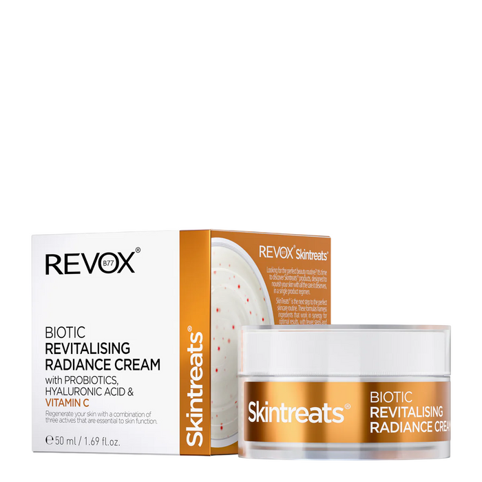 Cremă de față Revox B77 Skintreats Biotic Revitalising Radiance, revitalizantă, 50 ml
