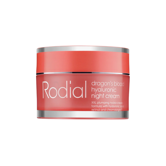 Cremă de noapte Rodial Dragon's Blood, hidratantă, cu acid hialuronic și retinol, 50 ml