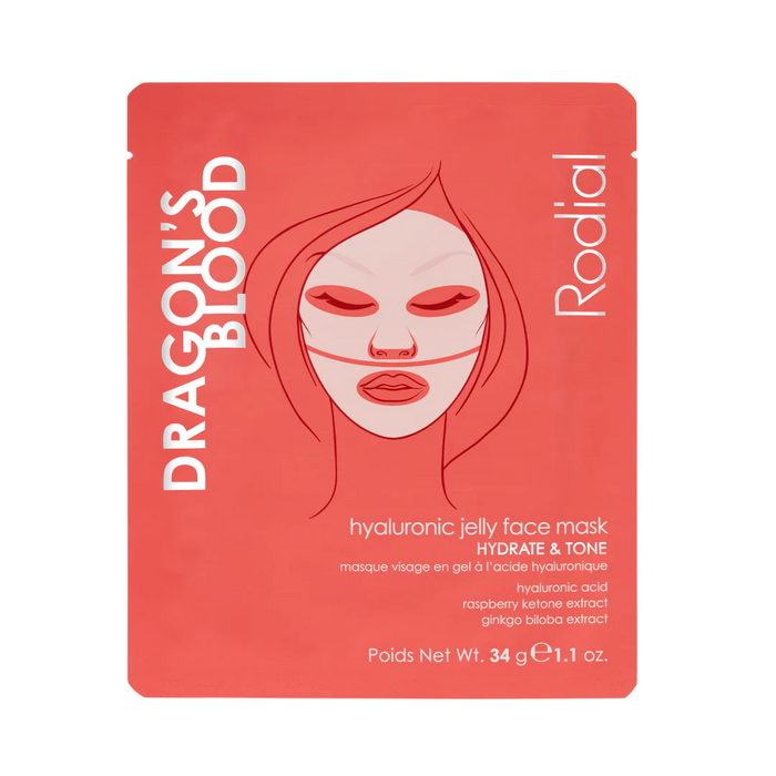 Mască facială Rodial Dragon's Blood, hidrogel, hidratantă, 34 g