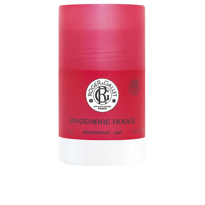Deodorant stick Roger & Gallet Gingembre Rouge, protecție 24 h, 50 g