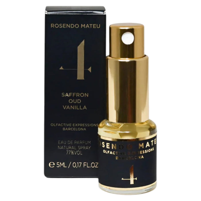 Apă de parfum Rosendo Mateu Olfactive Expressions Barcelona No. 4, unisex, Saffron Oud Vanilla, 5 ml