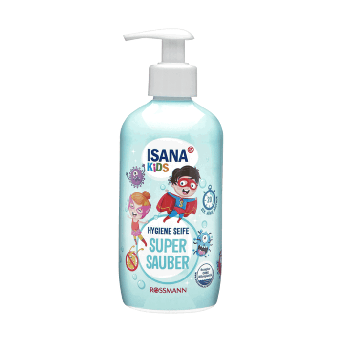 Săpun lichid Rossmann Isana Kids Super Sauber, 350 ml, tester