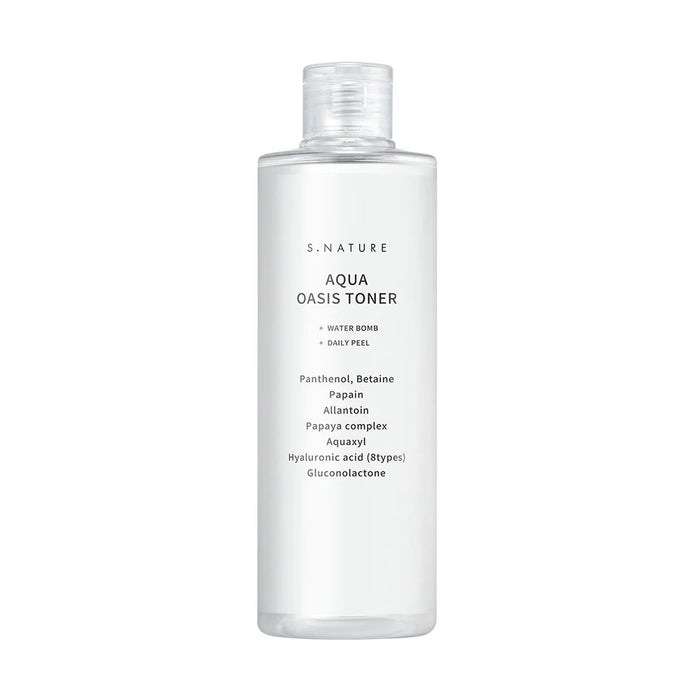 Loțiune tonică S.Nature Aqua Oasis, hidratare intensă, pentru față, 300 ml