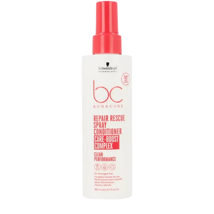 Balsam de păr fără clătire Schwarzkopf Professional Bonacure Repair Rescue, reparator, pentru păr deteriorat, 200 ml