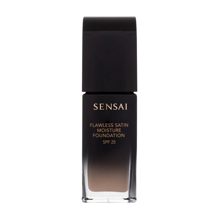 Fond de ten lichid Sensai Flawless Satin Moisture Foundation, nuanța Fs202 Bej ocru, SPF 25, 30 ml, tester