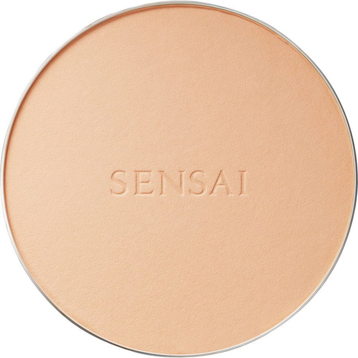 Fond de ten compact Sensai Total Finish, reumplere, nuanța Tf203 Bej natural, SPF 10, 11 g, tester
