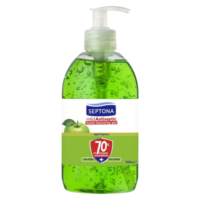 Gel de curățare antiseptică Septona Mild Antiseptic, pentru mâini, 500 ml, tester