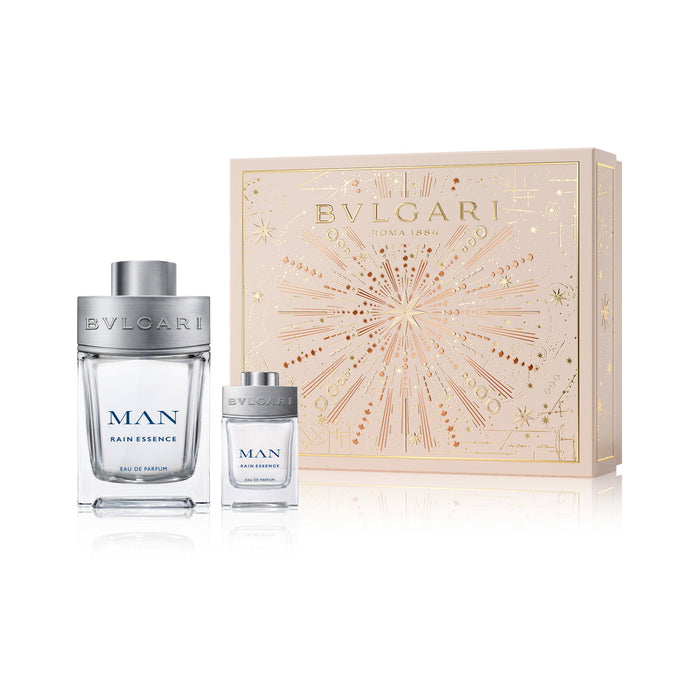 Set apă de parfum Bvlgari Rain Essence, pentru bărbați, 100 ml + miniatură 15 ml