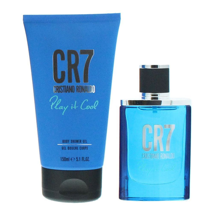 Set Cristiano Ronaldo CR7 Play It Cool, pentru bărbați: apă de toaletă 30 ml + gel de duș 150 ml