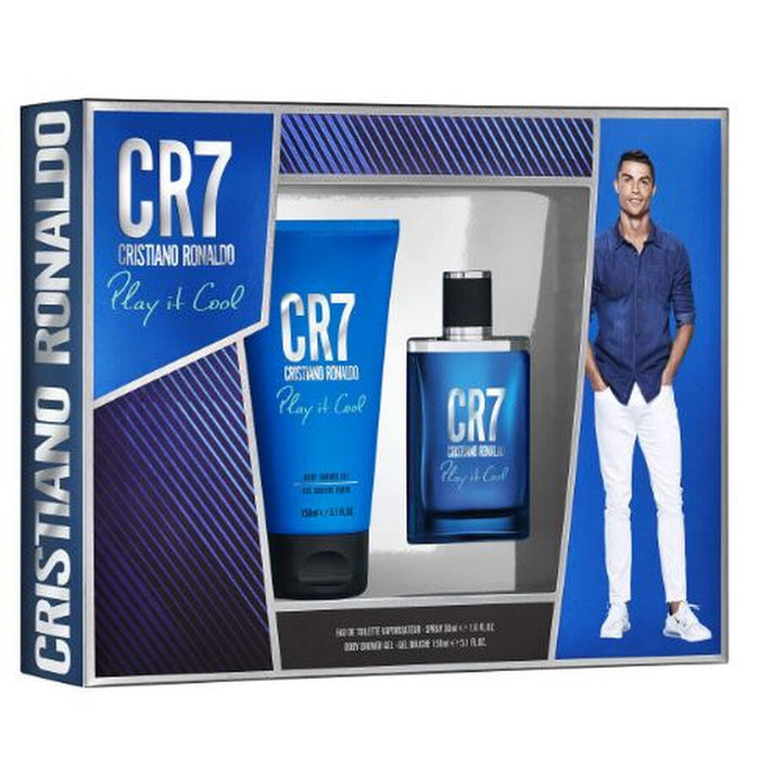 Set Cristiano Ronaldo CR7 Play It Cool, pentru bărbați: apă de toaletă 30 ml + gel de duș 150 ml