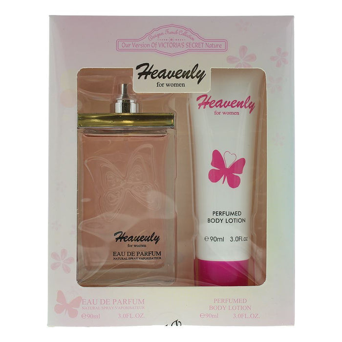 Set Designer French Heavenly, pentru femei: apă de parfum 90 ml + loțiune de corp 90 ml