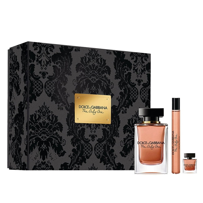 Set apă de parfum Dolce & Gabbana The Only One, pentru femei: 100 ml + miniatură 10 ml + miniatură 7,5 ml