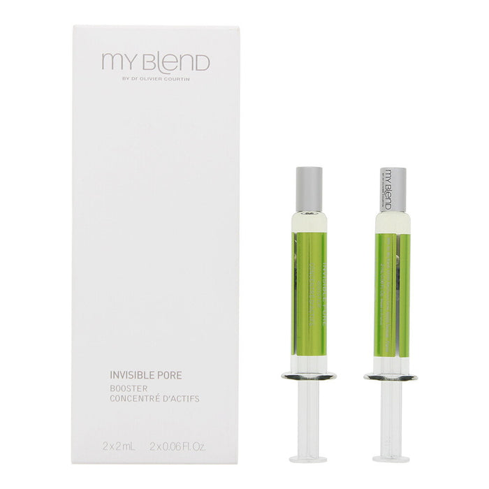 Set ser de tratament local Clarins My Blend Invisible Pore Booster, pentru față, 2 x 2 ml, tester