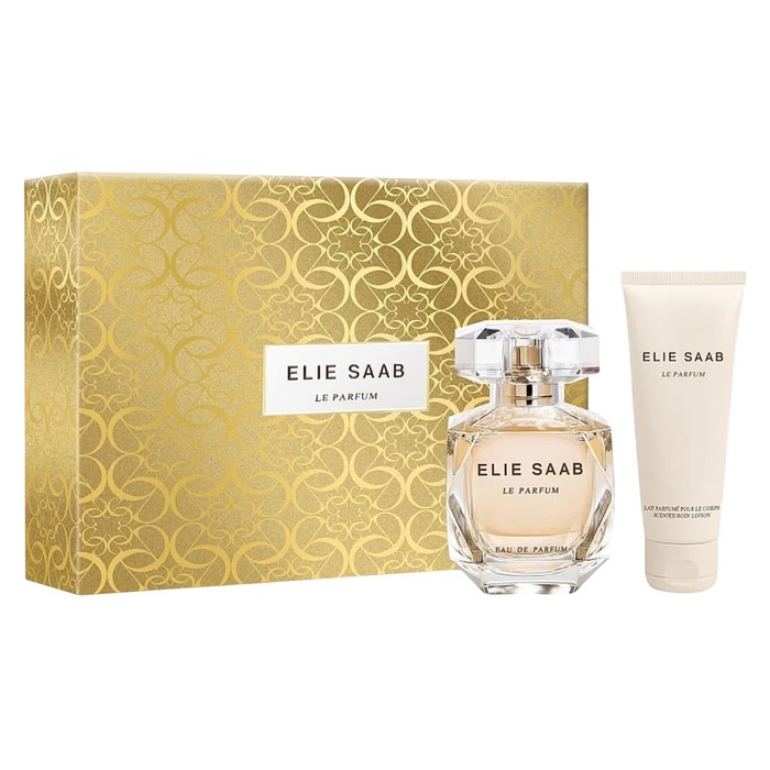 Set Elie Saab Le Parfum, pentru femei: apă de parfum 50 ml + loțiune de corp hidratantă 75 ml