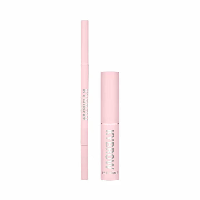 Set Kylie Cosmetics Kybrow, Defined, creion pentru sprâncene 003 Cool Brown 0,09 g + gel pentru sprâncene Translucent 5 ml