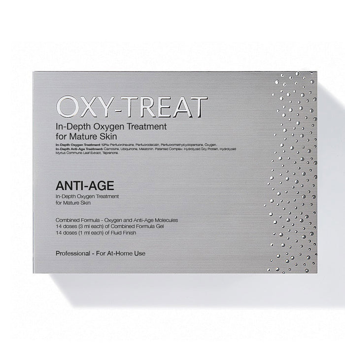 Set gel facial Labo Cosprophar Suisse Oxy-Treat Firmness + emulsie, pentru ten matur, 50 ml + 15 ml