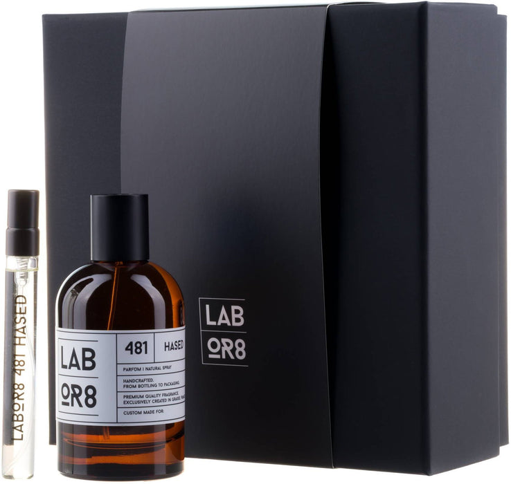Set apă de parfum LABOR8 Hased 481, unisex: 100 ml + 10 ml