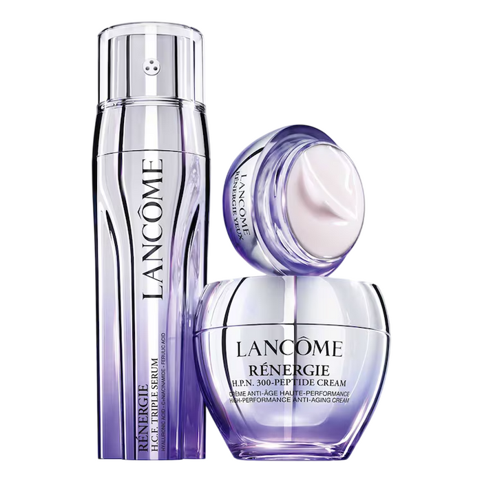 Set cremă de față Lancome Rénergie HPN 300-Peptide 50 ml + cremă de ochi Rénergie Yeux 20 ml + ser Rénergie H.C.F. 50 ml