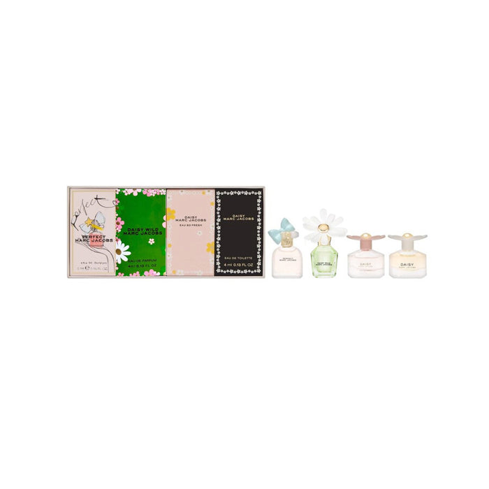 Set de parfumuri Marc Jacobs Daisy Wild + Daisy Eau So Fresh + Perfect + Daisy, pentru femei, miniaturi 4 x 4 ml