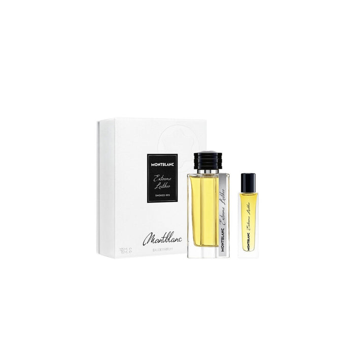 Set Montblanc Extreme Leather, pentru bărbați: apă de parfum 125 ml + apă de parfum 15 ml